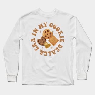 In My Cookie Dealer Era, Cookie Dealer Girl Scout, Girl Scout Cookie Dealer, Cookie Dealer (2 Sided) Long Sleeve T-Shirt